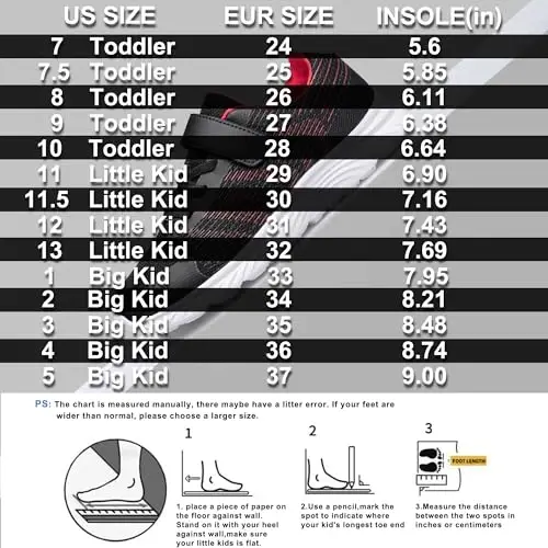 Raoendis Boys Girls Sneakers Kids Shoes Lightweight Breathable Athletic Running Tennis Fitness Shoes for Unisex Toddler/Little Kid/Big Kid - MODAZONE (1)