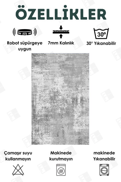Raqamli Bosilgan To'rt Fasl Yuvish Mumkin Sirpanmaydigan Taglikli Bolalar Gilami, Yoyilma, Oshxona Va Mehmonxona Gilami - 23