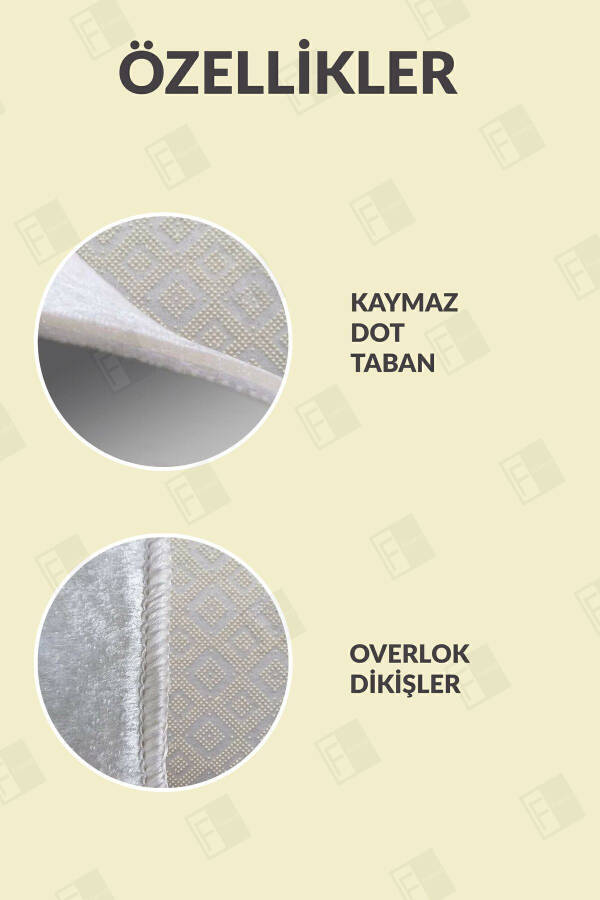 Dijital Baskılı Dört Mevsim Yıkanabilir Kaymaz Taban Çocuk Halısı,yolluk,mutfak Ve Salon Halısı (5) - 9