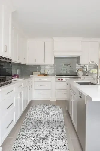 Raqamli bosma bilan yuviladigan Oval mehmonxona gilami Oshxona gilami Koridor gilami - ESTA1809-2-Oval - 4