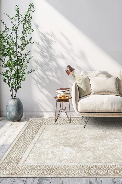 Raqamli bosma bilan yuviladigan sirpanmas antisiz dekorativ salon oshxona gilami yo'lak - YTR HOME (1)