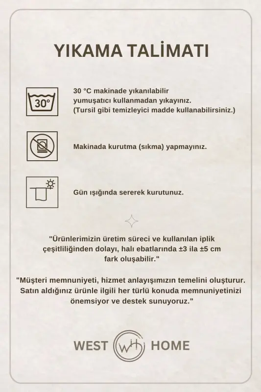 Raqamli bosma yuviladigan sirpanmaydigan taglikli zal gilami oshxona gilami yo'lak va hammom paspasi-Pudra - 5