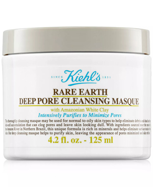 Rare Earth Deep Pore Cleansing Masque, 4.2 fl. oz. No Color - 1