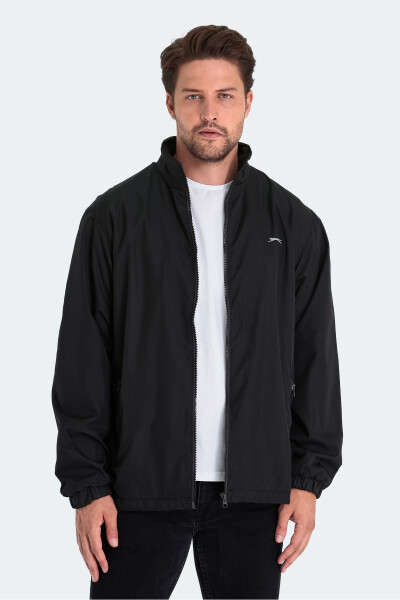 RAREN Men's Black Raincoat - 3