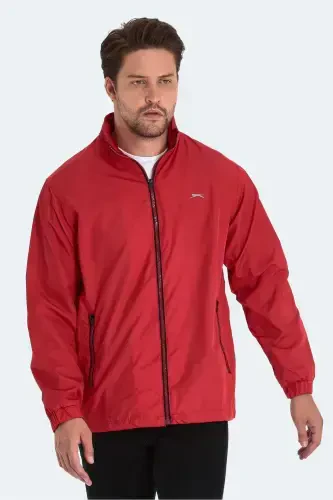 Raren Men's Raincoat Red-Red - 1