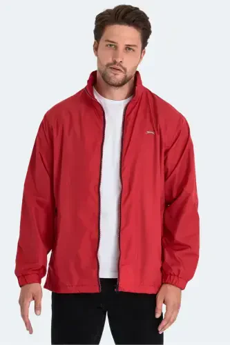 Raren Men's Raincoat Red-Red - 3