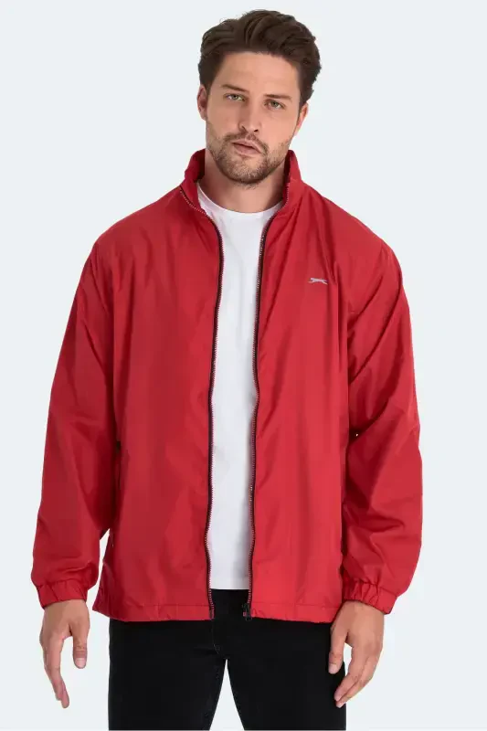 Raren Men's Raincoat Red-Red - 3