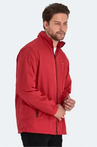 Raren Men's Raincoat Red-Red - 6