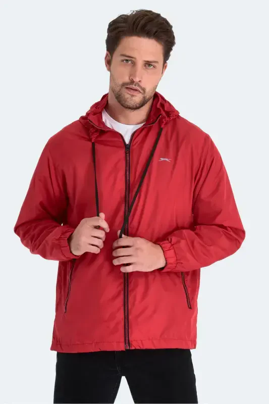Raren Men's Raincoat Red-Red - 7