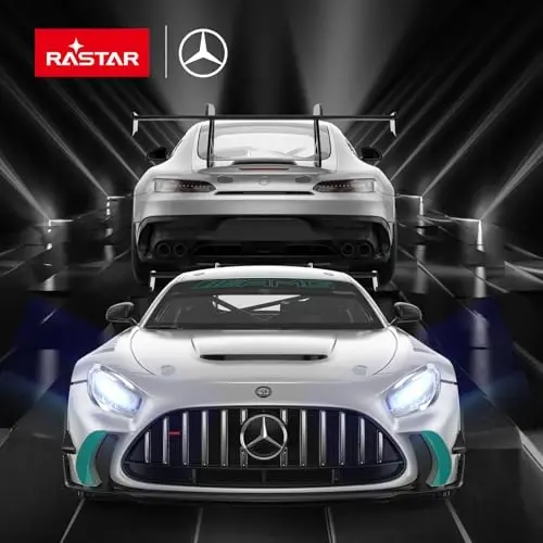 RASTAR 1/14 RC Car Mercedes AMG GT2 Toy Car Mercedes Remote Control Car for Kids, 2.4GHz Silver Model Car - 2