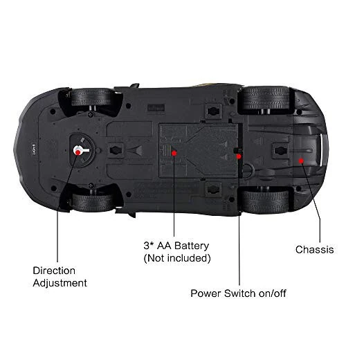 RASTAR Игрушечная машина Lamborghini 1: 14 Lamborghini Aventador SVJ с дистанционным управлением, Супер RC спортивная гоночная машина для детей мальчиков, 2.4GHz / Белый - 7