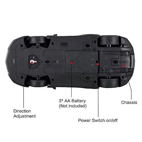 RASTAR Игрушечная машина Lamborghini 1: 14 Lamborghini Aventador SVJ с дистанционным управлением, Супер RC спортивная гоночная машина для детей мальчиков, 2.4GHz / Белый - 7