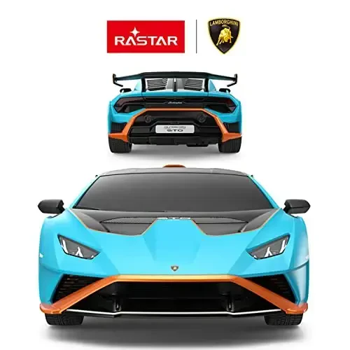 RASTAR Lamborghini Remote Control Car, 1/24 RC Lamborghini Huracán STO Toy Car RC Cars for Kids Adults - 2