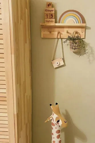 Rattan Basket Decorative Wall Decoration Room Decoration Design Kitchen Bathroom Living Room Wall Decoration - 4