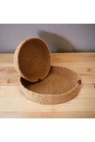 Rattan Basket Set of 2 - 3