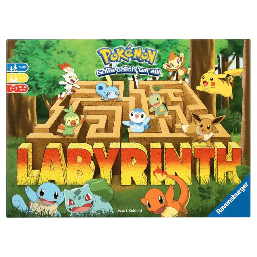 Ravensburger Pokemon Labirint Stol O'yini, 7+ yoshli bolalar va kattalar uchun - 1