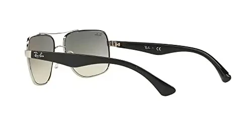 Ray-Ban erkaklar uchun RB3483 metall kvadrat quyoshdan saqlaydigan ko'zoynak - 5