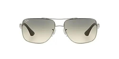 Ray-Ban erkaklar uchun RB3483 metall kvadrat quyoshdan saqlaydigan ko'zoynak - 1