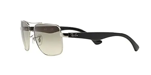 Ray-Ban erkaklar uchun RB3483 metall kvadrat quyoshdan saqlaydigan ko'zoynak - 3
