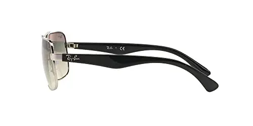 Ray-Ban erkaklar uchun RB3483 metall kvadrat quyoshdan saqlaydigan ko'zoynak - 4
