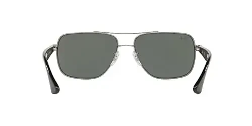 Ray-Ban Men's RB3483 Metal Square Sunglasses - 7