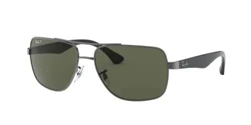 Ray-Ban Men's RB3483 Metal Square Sunglasses - 1