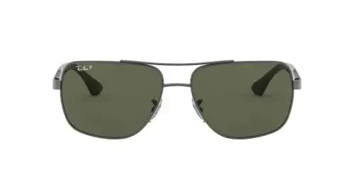 Ray-Ban Men's RB3483 Metal Square Sunglasses - 3
