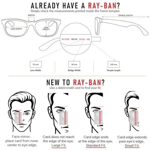 Ray-Ban RB0840s Mega Wayfarer Square Sunglasses - 14
