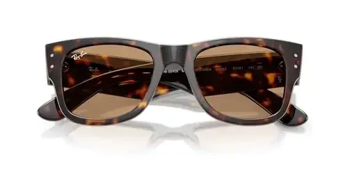 Ray-Ban RB0840s Mega Wayfarer Square Sunglasses - 5