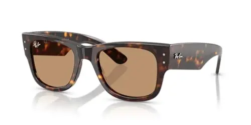 Ray-Ban RB0840s Mega Wayfarer Square Sunglasses - 8