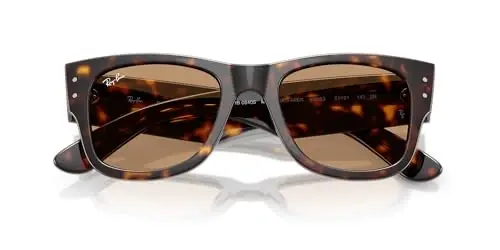 Ray-Ban RB0840s Mega Wayfarer Square Sunglasses - 11