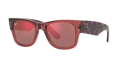 Ray-Ban RB0840s Mega Wayfarer Square Sunglasses - 9