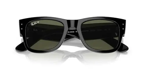 Ray-Ban RB0840s Mega Wayfarer Kare Güneş Gözlüğü - 4
