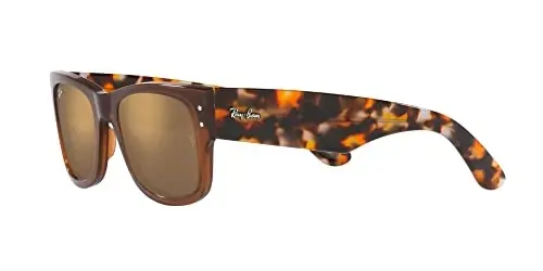 Ray-Ban RB0840s Mega Wayfarer Square Sunglasses - 10