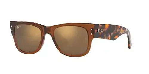 Ray-Ban RB0840s Mega Wayfarer Square quyoshdan saqlaydigan ko'zoynak - 2