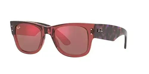 Ray-Ban RB0840s Mega Wayfarer Square quyoshdan saqlaydigan ko'zoynak - 2
