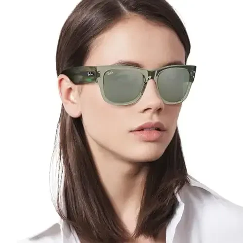 Ray-Ban RB0840s Mega Wayfarer Square Quyoshdan saqlaydigan ko'zoynaklar - 5