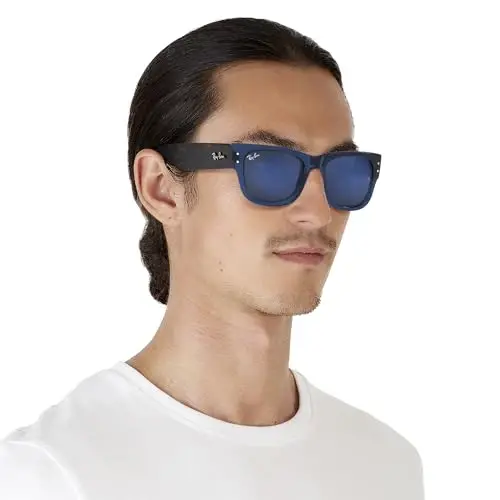 Ray-Ban RB0840s Mega Wayfarer Square Sunglasses - 6