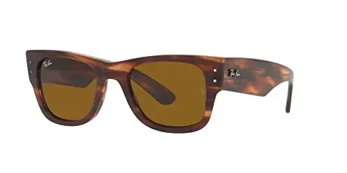 Ray-Ban RB0840s Mega Wayfarer Square Sunglasses - MODAZONE (1)