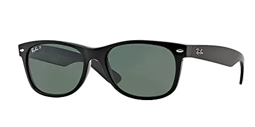 Ray-Ban RB2132 New Wayfarer Sunglasses + Vision Group Accessories Bundle - 1