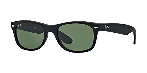 Ray-Ban RB2132 New Wayfarer Sunglasses + Vision Group Accessories Bundle - 1