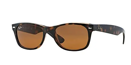 Ray-Ban RB2132 New Wayfarer Sunglasses + Vision Group Accessories Bundle - 1