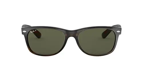 Ray-Ban RB2132 New Wayfarer Polarized Square Sunglasses 
