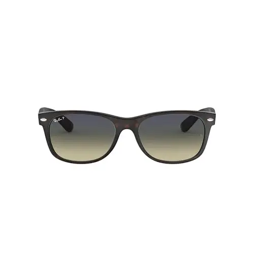 Ray-Ban RB2132 New Wayfarer Polarized Square Sunglasses 