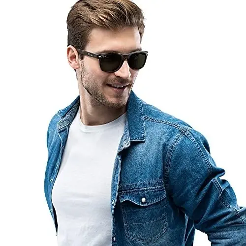 Ray-Ban RB2132 New Wayfarer Polarized Square Sunglasses - RAY BAN (1)