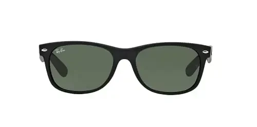 Ray-Ban RB2132 New Wayfarer quyoshdan saqlaydigan ko'zoynaklar + Vision Group aksessuarlar to'plami - 6