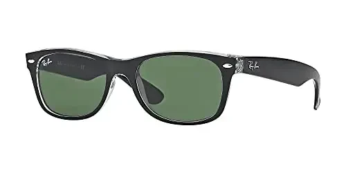Ray-Ban RB2132 New Wayfarer quyoshdan saqlaydigan ko'zoynaklar + Vision Group aksessuarlar to'plami - 1