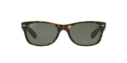 Ray-Ban RB2132 New Wayfarer quyoshdan saqlaydigan ko'zoynaklar + Vision Group aksessuarlari to'plami - 6