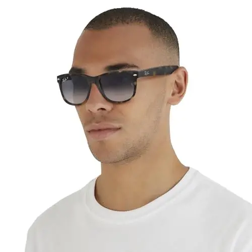 Ray-Ban RB2132 New Wayfarer Square quyoshdan saqlaydigan ko'zoynak - 6