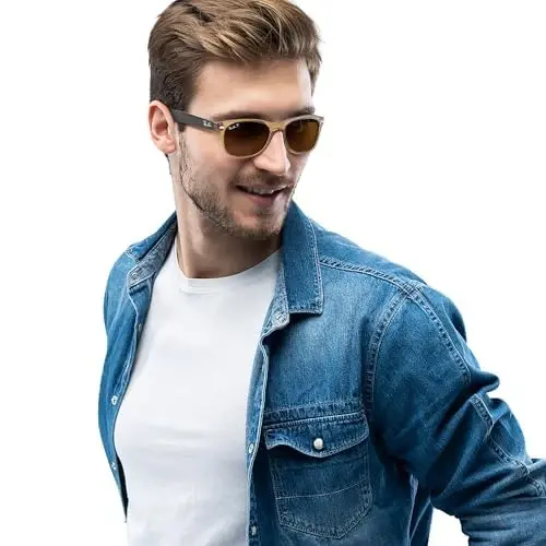 Ray-Ban RB2132 New Wayfarer Square Sunglasses - 5